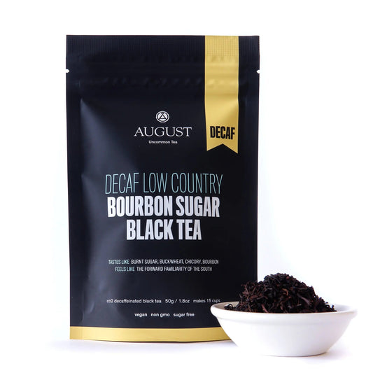 August Tea: Decaf Low Country - Bourbon Sugar Black Tea