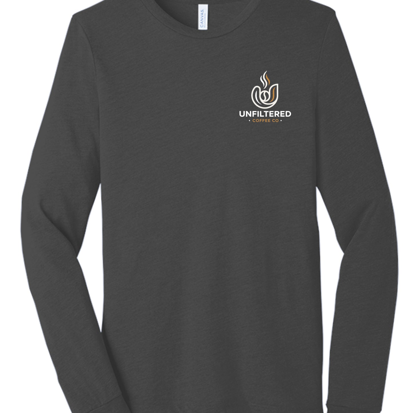 Charcoal Black Triblend - 3513 - FRONT