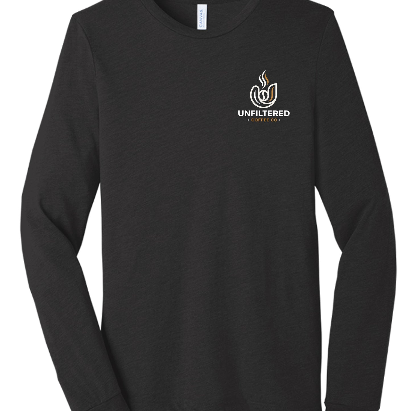 Black Heather Triblend - 3513 - FRONT